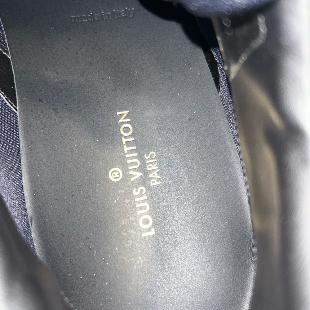 Louis‎ Vuitton Green Canvas Lace Up Boots - Picture 5 of 14
